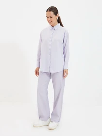 Рубашки Trendyol модель TCTAW22UK0083/Lila Фото