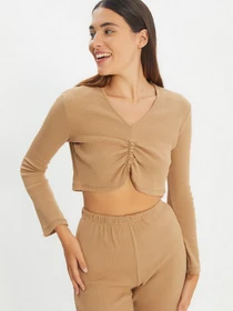 Костюмы Trendyol модель THMAW22PT0232/Camel Фото