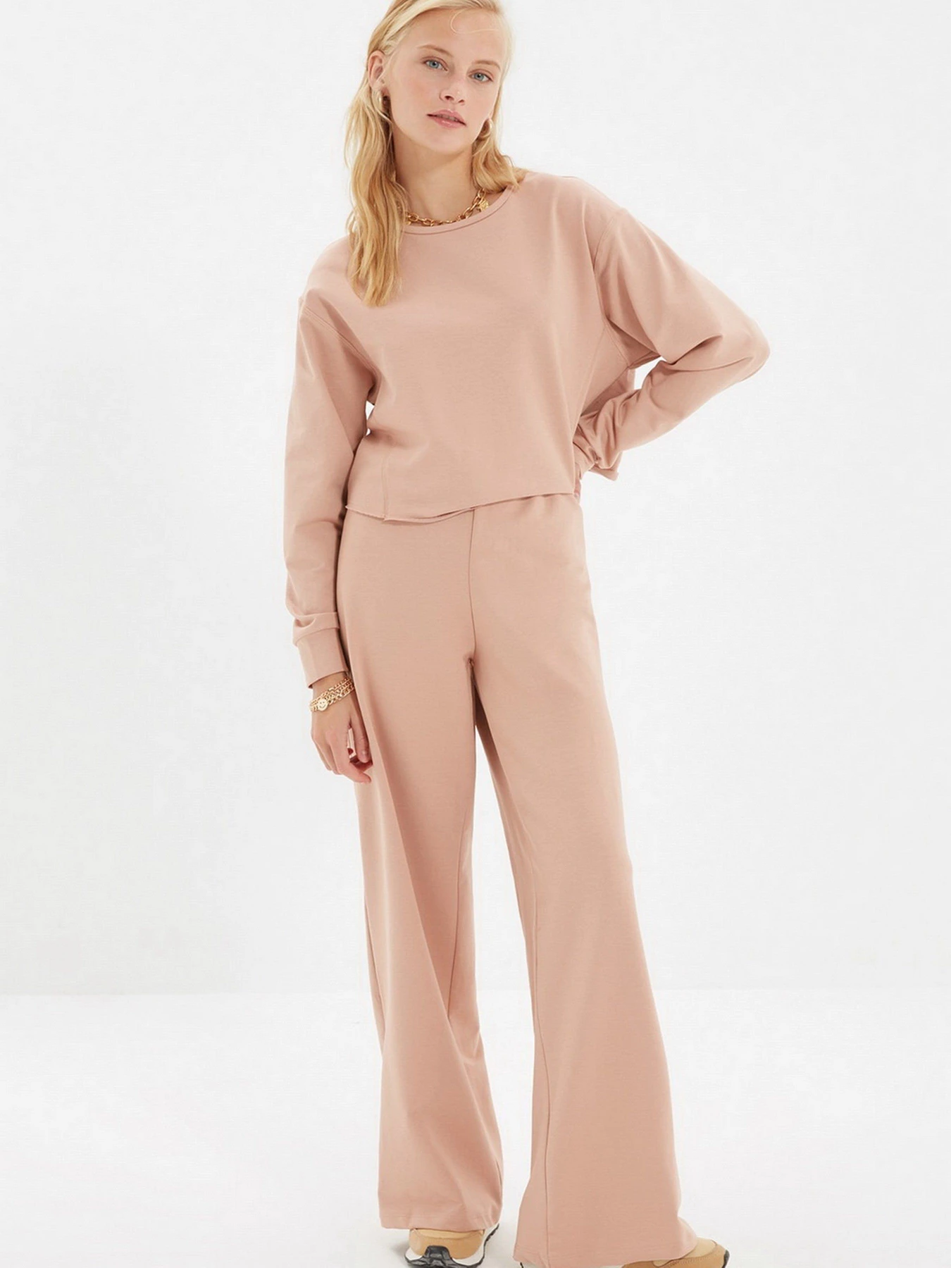 Костюмы Trendyol модель THMAW22PT0256/Acik Kahverengi Фото