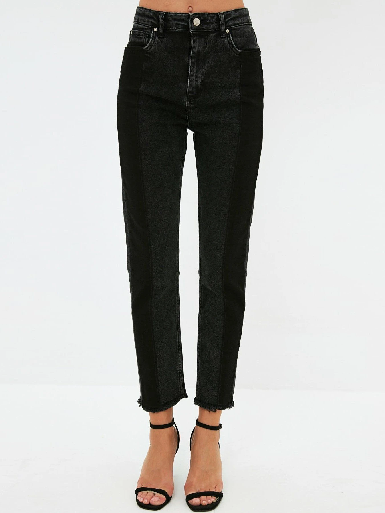 Джинси Trendyol Slim модель TWOAW21JE0017/Siyah Фото