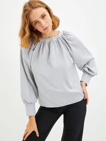 Рубашки Trendyol модель TWOAW22BZ0353/Gri Фото