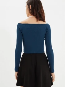 Футболки и поло Trendyol модель TWOAW22BZ0533/Indigo Фото