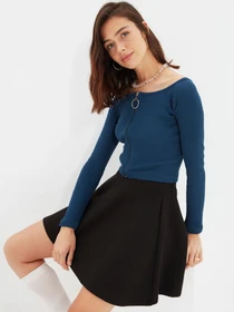 Футболки и поло Trendyol модель TWOAW22BZ0533/Indigo Фото