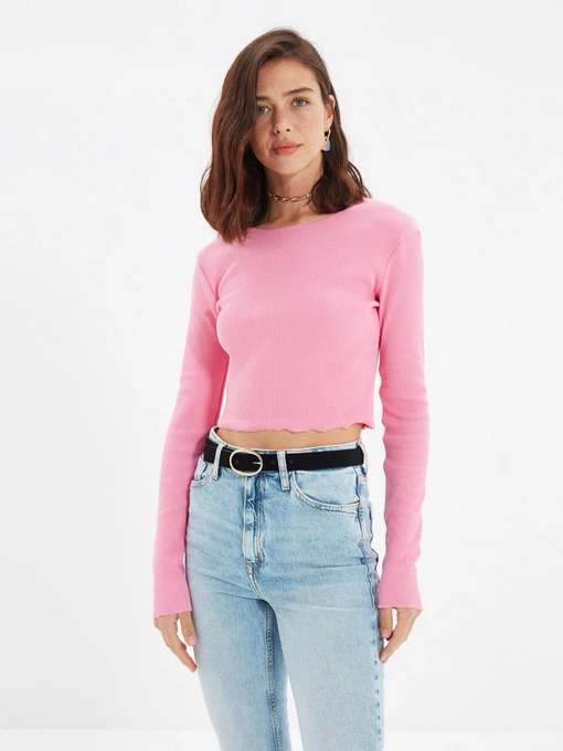 Свитры и кардиганы Trendyol модель TWOAW22BZ0682/Pembe Фото