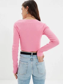 Свитры и кардиганы Trendyol модель TWOAW22BZ0682/Pembe Фото
