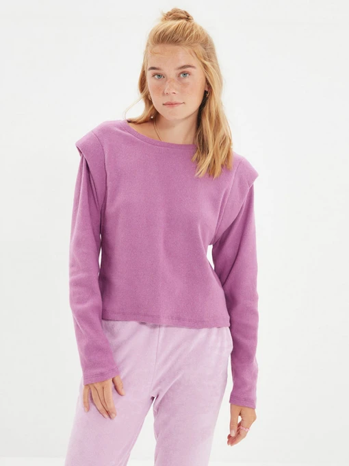 Свитры и кардиганы Trendyol модель TWOAW22BZ0839/Mor Фото