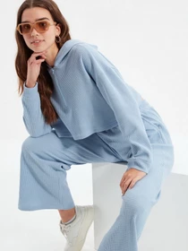 Худи и свитшоты Trendyol модель TWOAW22BZ0856/Acik Mavi Фото