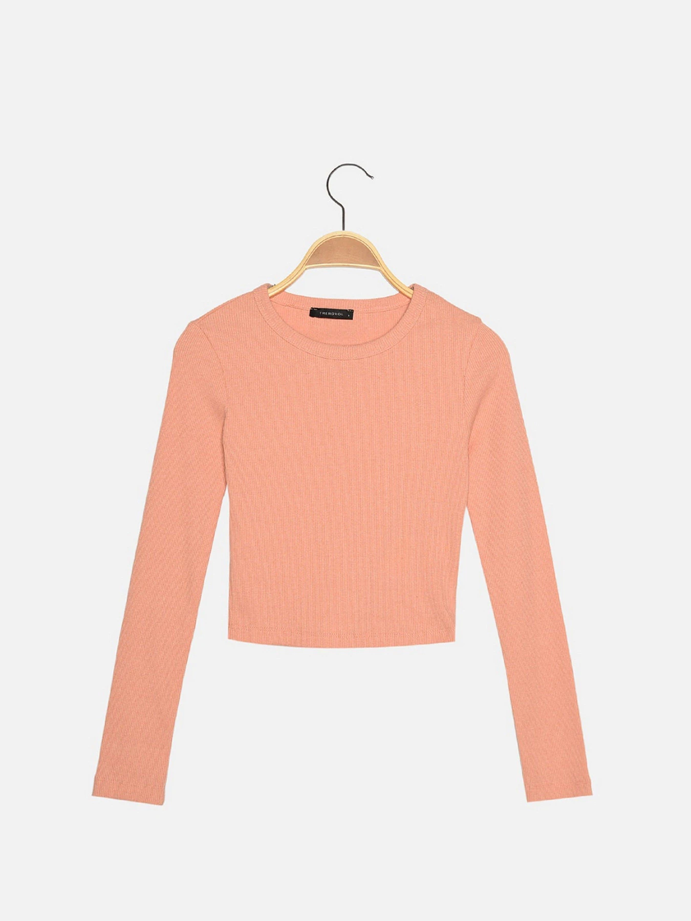 Свитры и кардиганы Trendyol модель TWOAW22BZ0984/Turuncu Свитры и кардиганы Trendyol модель TWOAW22BZ0984/Turuncu Фото