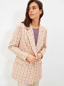 Пиджаки Trendyol модель TWOAW22CE0210/Bej Фото