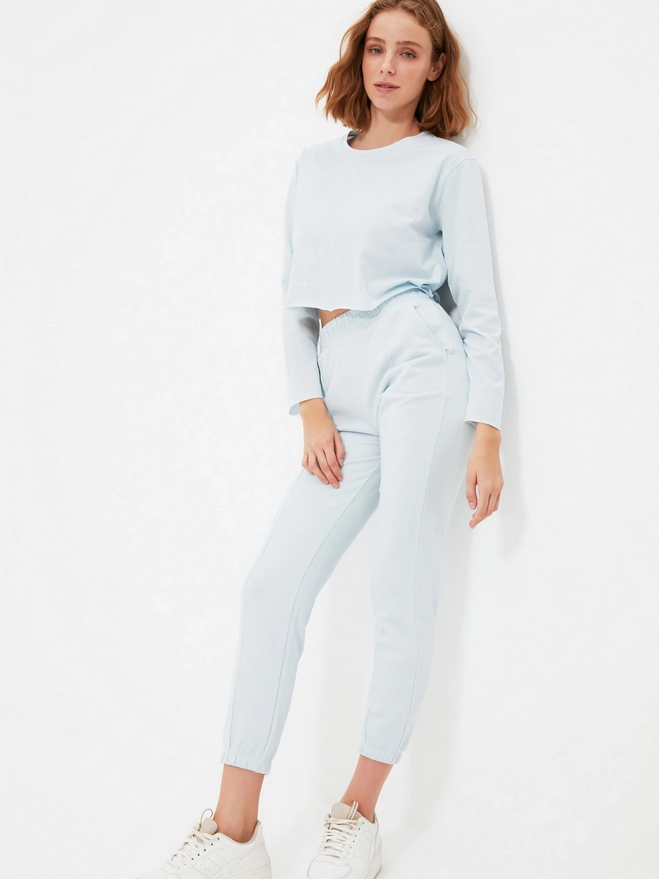 Брюки Trendyol модель TWOAW22EA0167/Acik Mavi Брюки Trendyol модель TWOAW22EA0167/Acik Mavi Фото