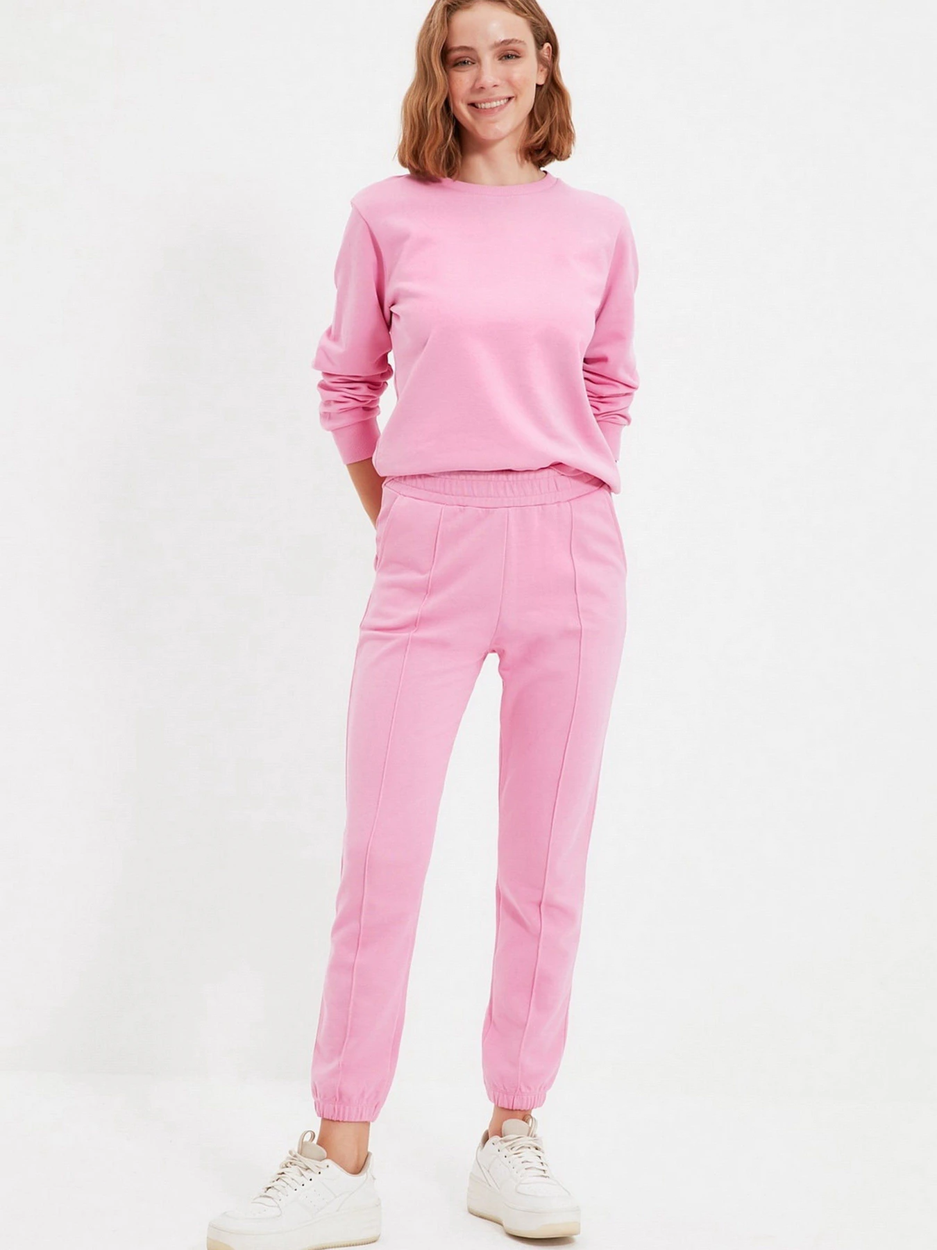 Брюки Trendyol модель TWOAW22EA0167/Pembe Фото
