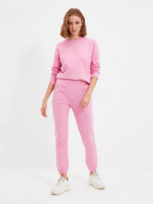 Брюки Trendyol модель TWOAW22EA0167/Pembe Фото