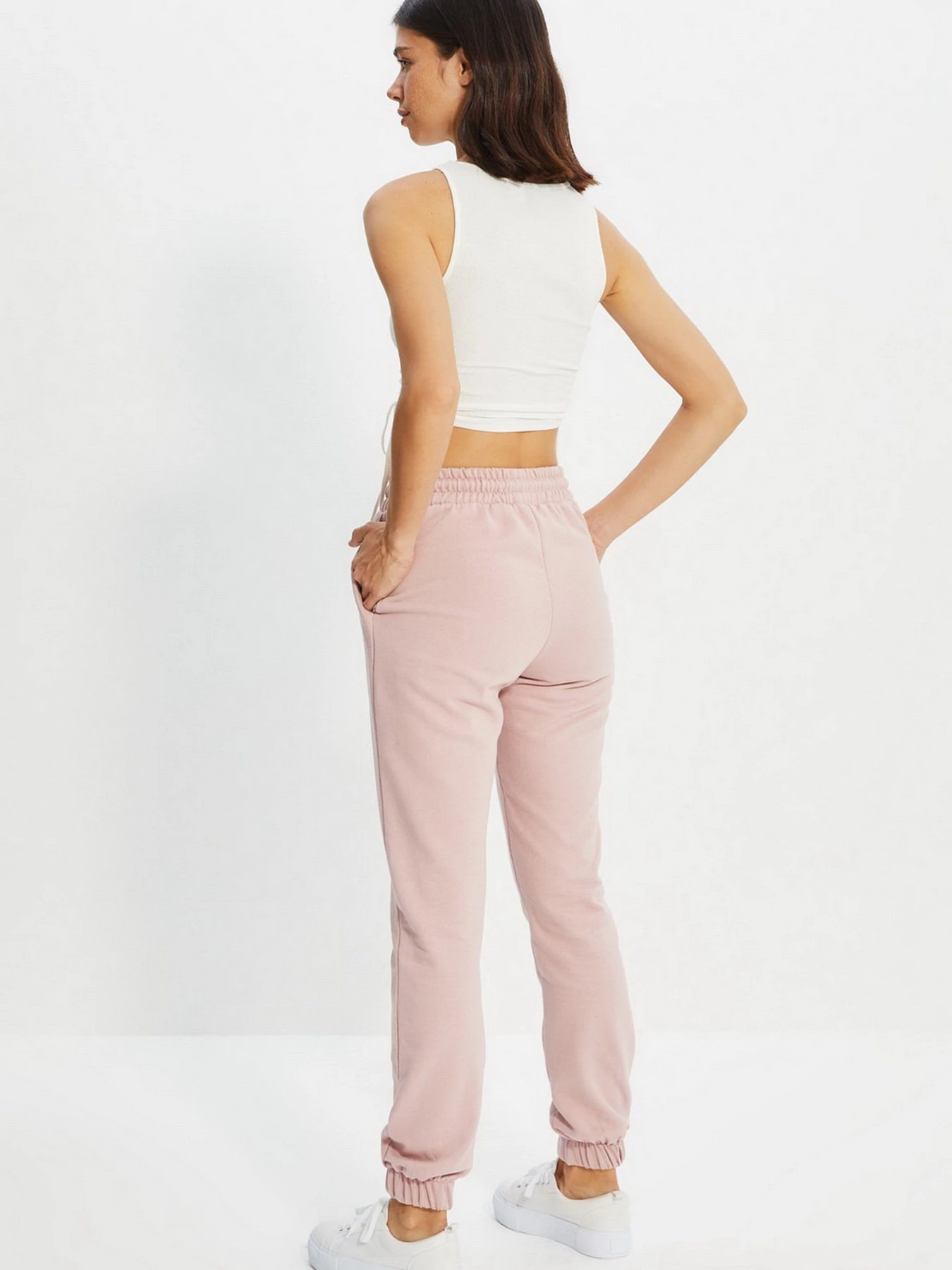 Брюки Trendyol модель TWOAW22EA0185/Gul Kurusu Брюки Trendyol модель TWOAW22EA0185/Gul Kurusu Фото
