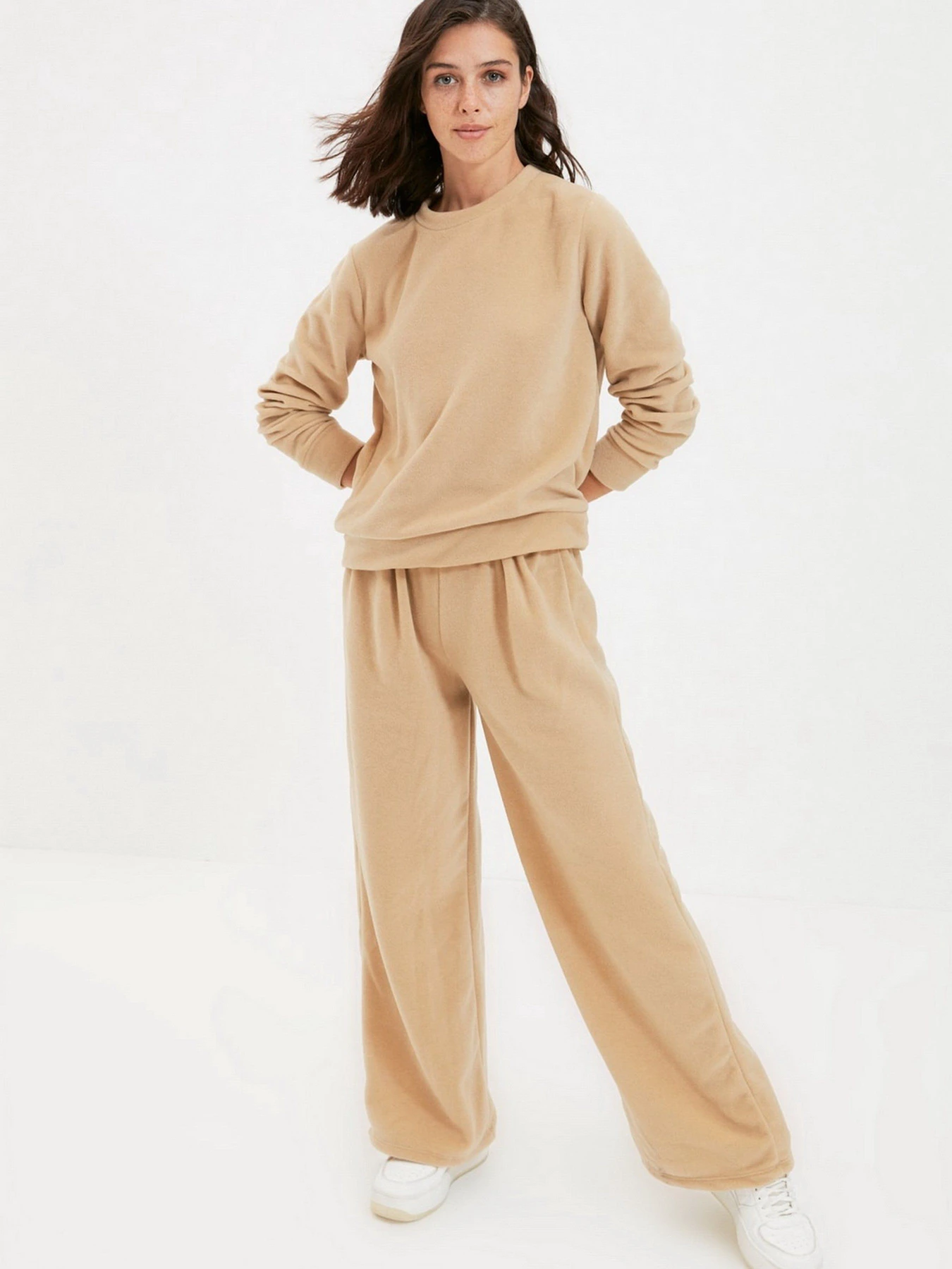 Брюки Trendyol модель TWOAW22EA0245/Bej Фото