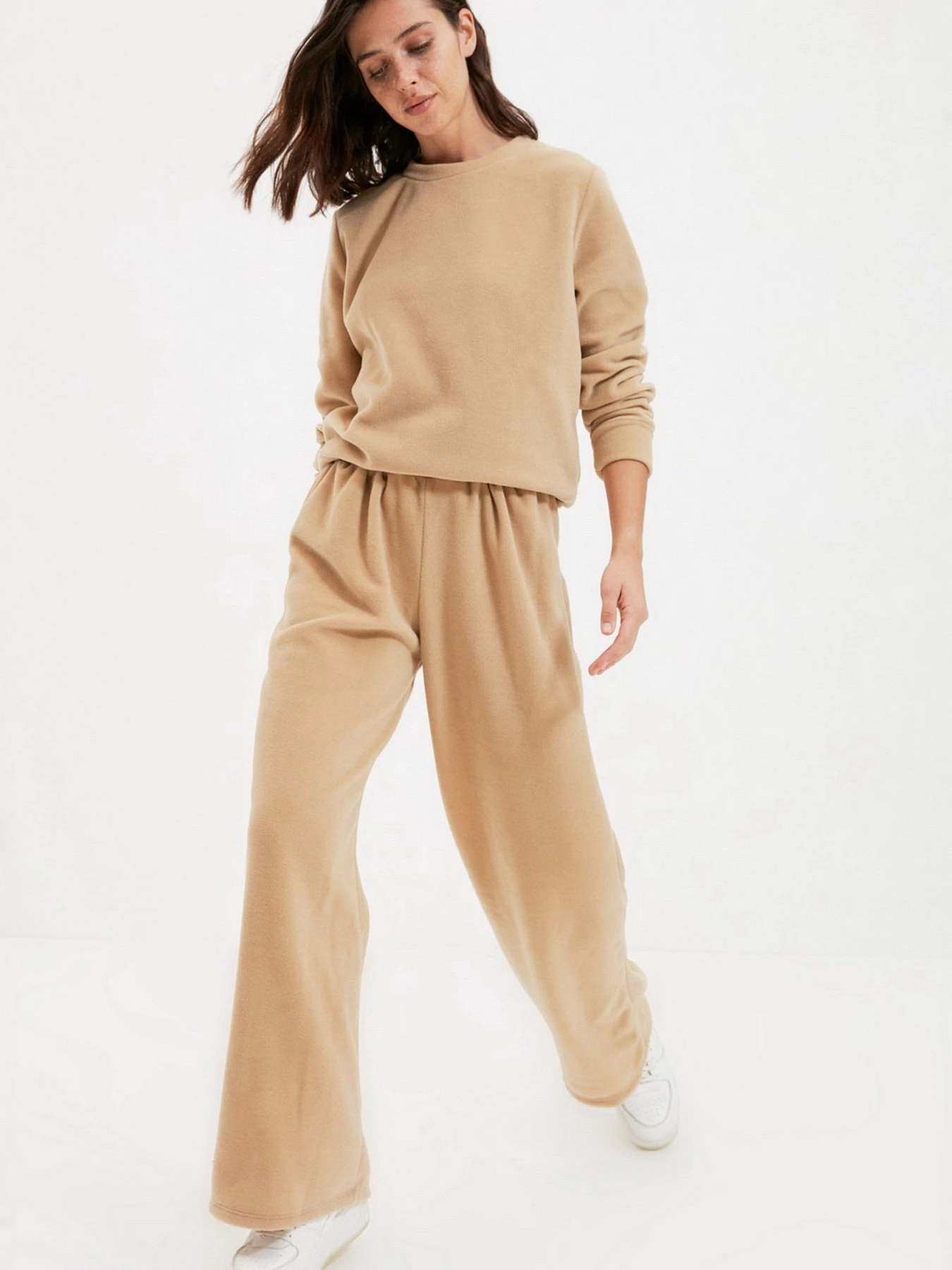 Брюки Trendyol модель TWOAW22EA0245/Bej Фото