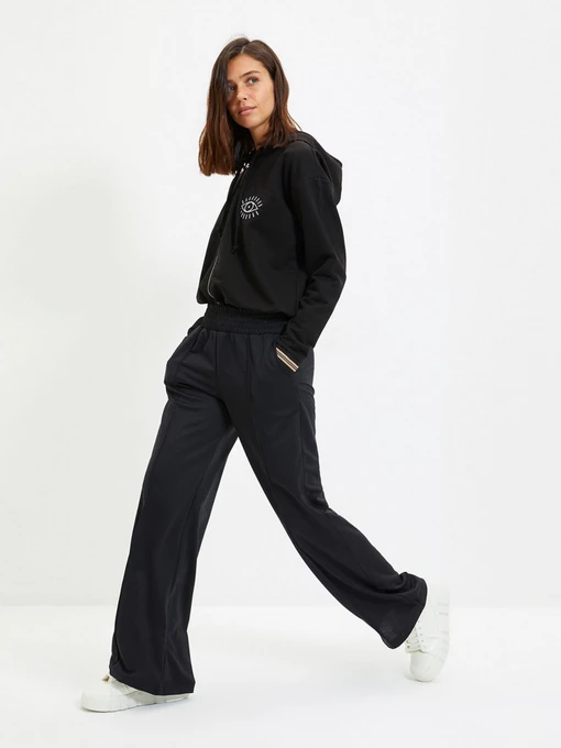 Брюки Trendyol модель TWOAW22EA0405/Siyah Фото