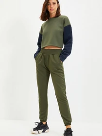 Брюки Trendyol модель TWOAW22EA0419/Haki Фото