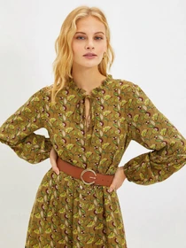 Сукні Trendyol модель TWOAW22EL0763/Kahverengi Фото
