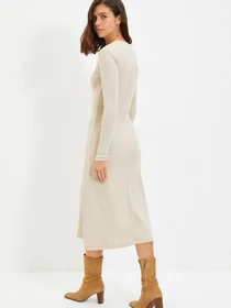 Платья Trendyol модель TWOAW22EL1380/Bej Фото