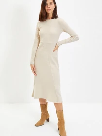 Платья Trendyol модель TWOAW22EL1380/Bej Фото