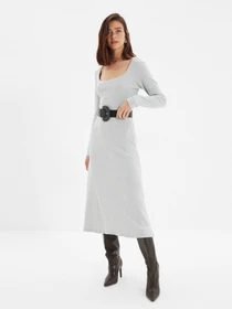Платья Trendyol модель TWOAW22EL1382/Gri Фото