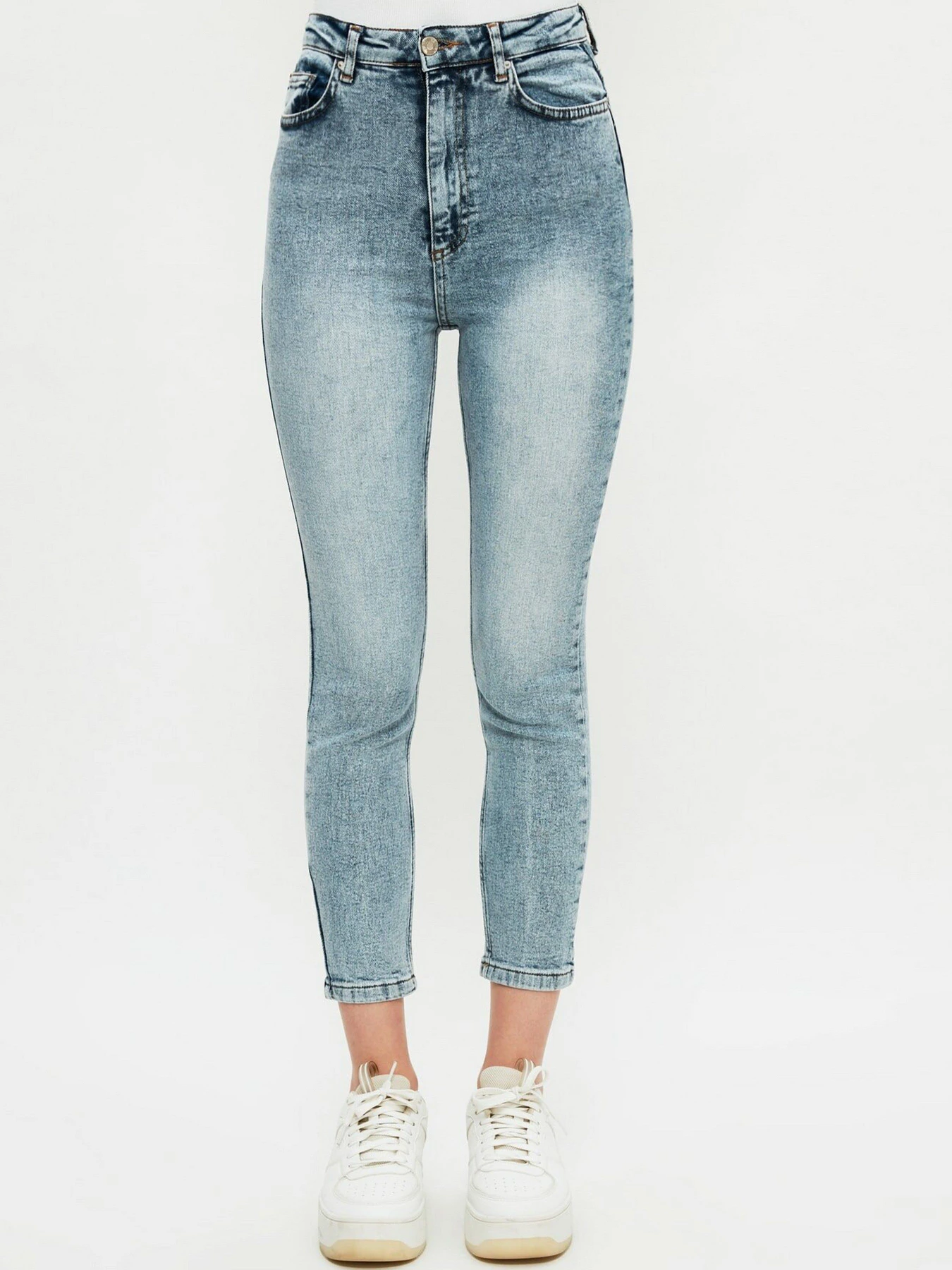 Джинси Trendyol Skinny модель TWOSS21JE0805/Acık Mavi Джинси Trendyol Skinny модель TWOSS21JE0805/Acık Mavi Фото