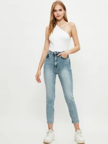 Джинси Trendyol Skinny модель TWOSS21JE0805/Acık Mavi Фото