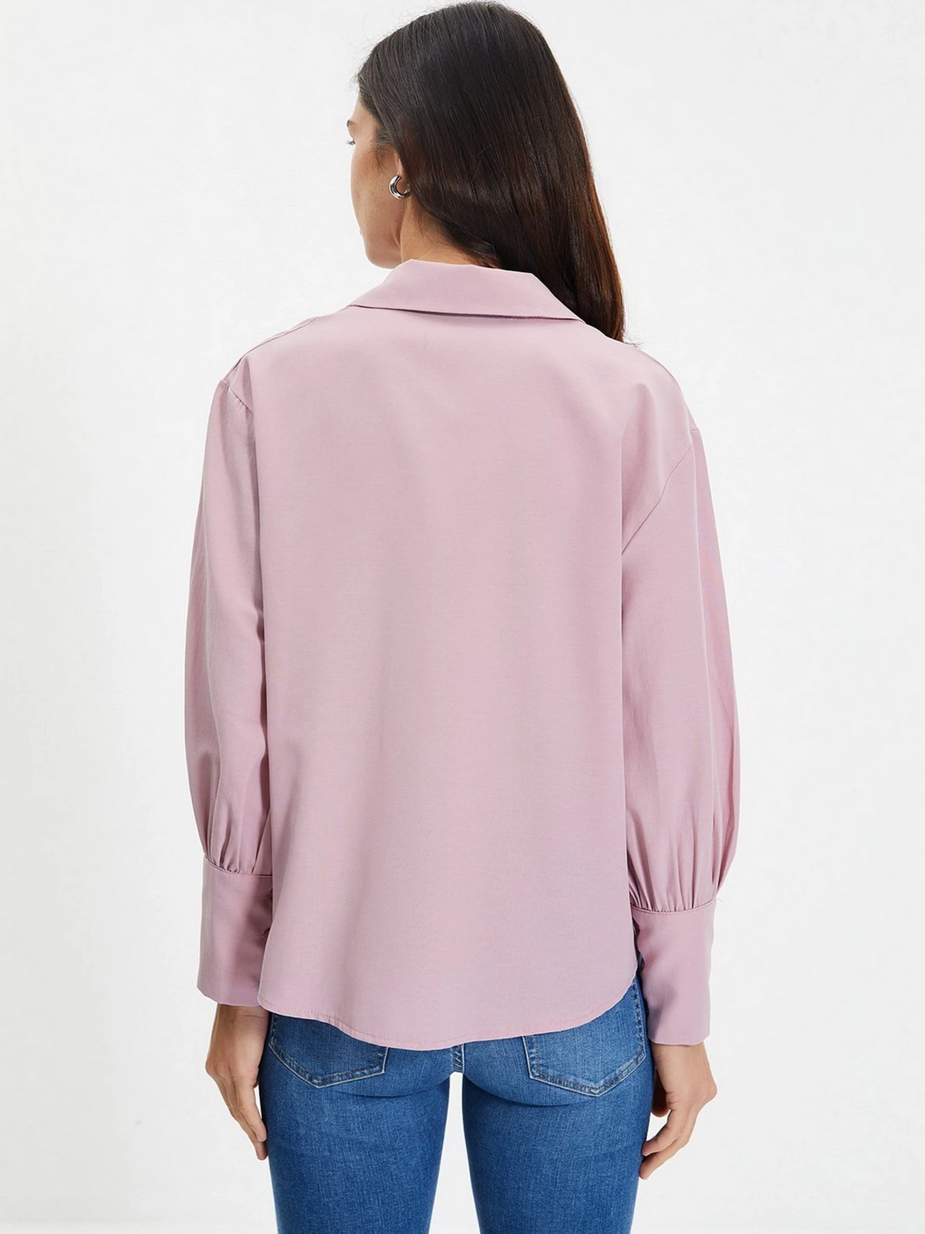 Рубашки Trendyol модель TWOAW22GO0509/Lila Фото
