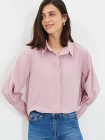 Рубашки Trendyol модель TWOAW22GO0509/Lila Фото