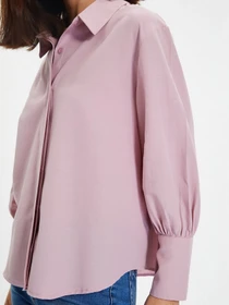 Рубашки Trendyol модель TWOAW22GO0509/Lila Фото