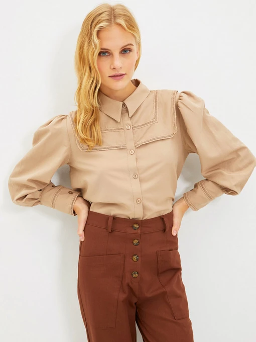 Рубашки Trendyol модель TWOAW22GO0555/Tas Фото