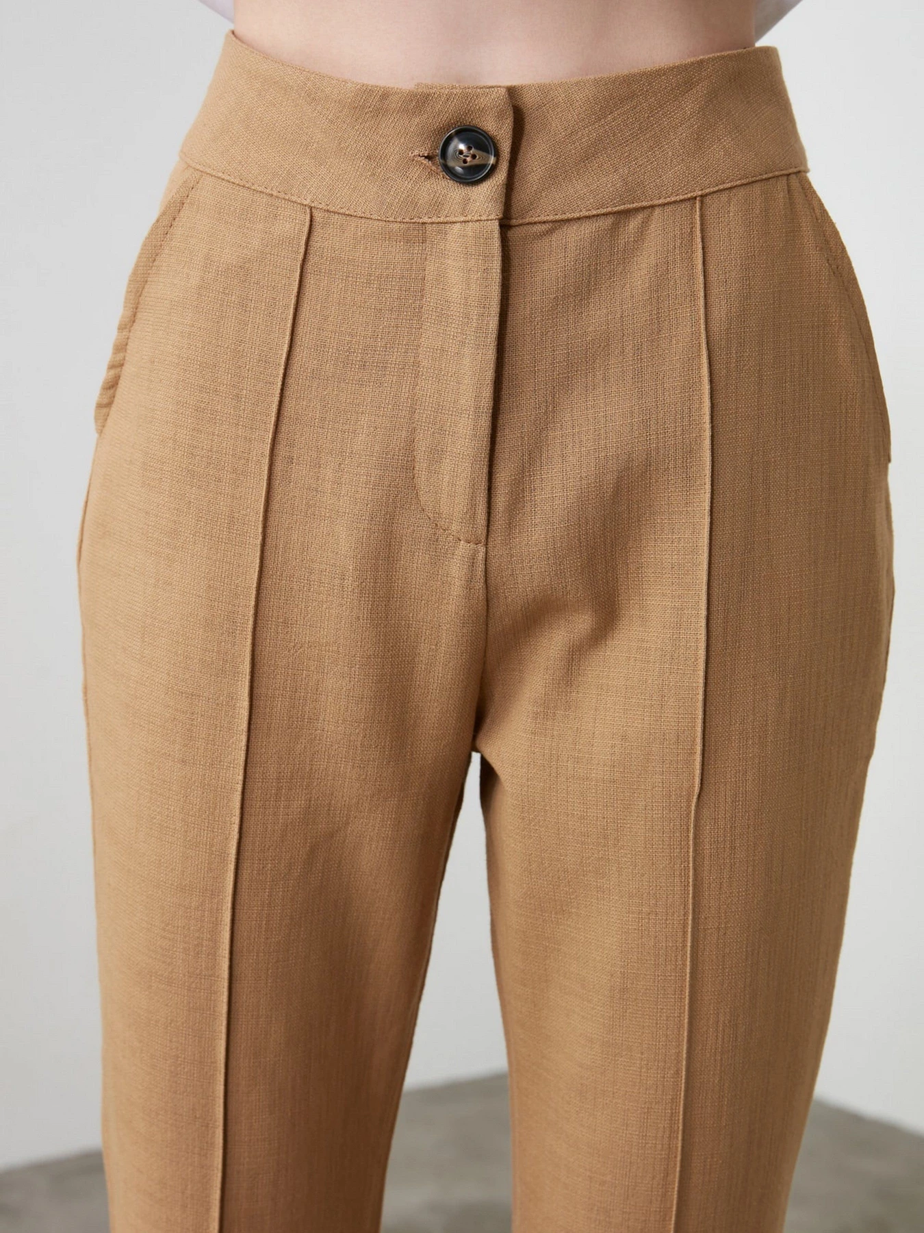 Штани Trendyol модель TWOSS20PL0008/Camel Фото