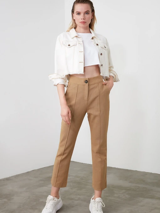 Брюки Trendyol модель TWOSS20PL0008/Camel Фото