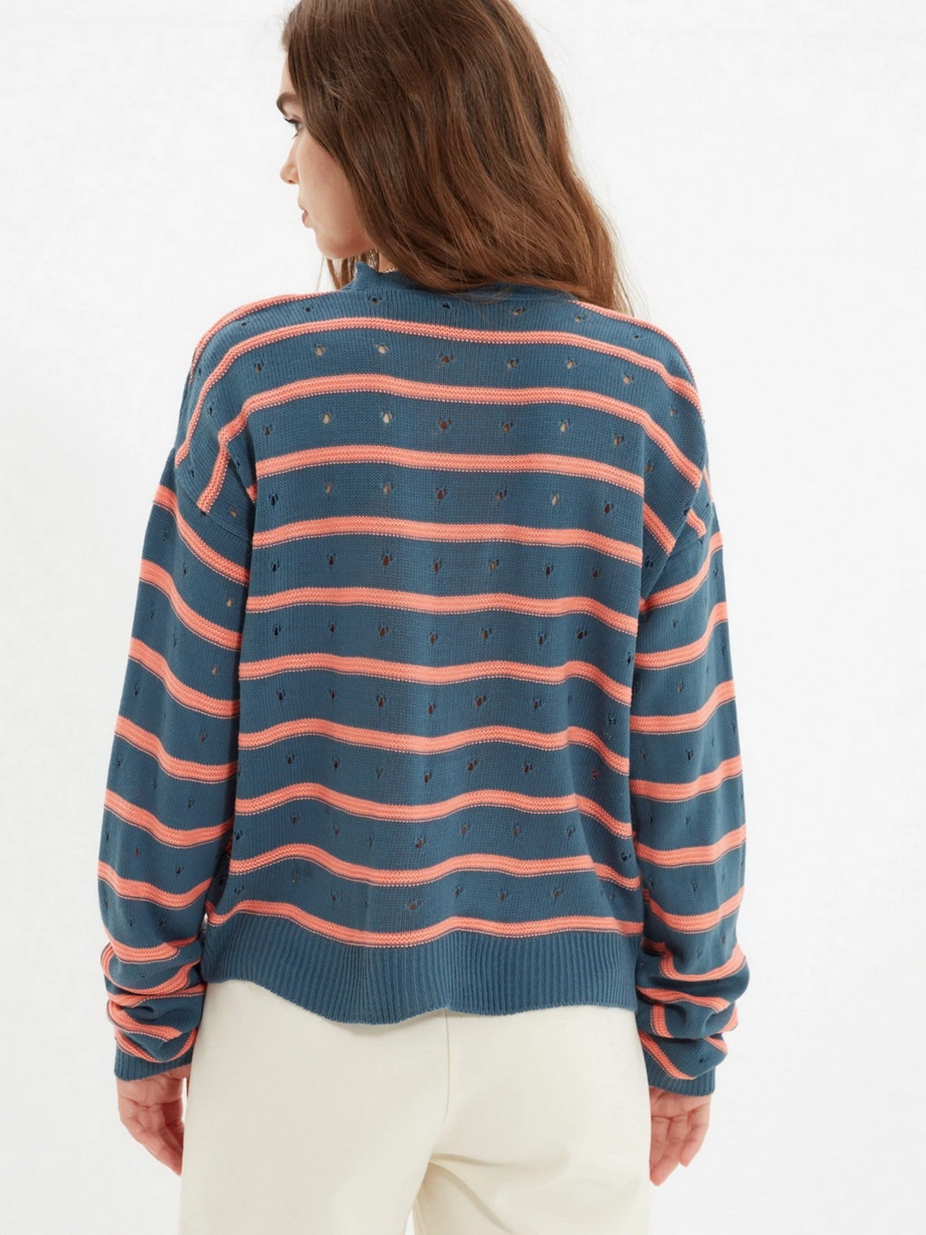 Свитры и кардиганы Trendyol модель TWOAW22HI0859/Indigo Фото