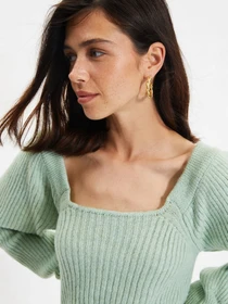 Свитры и кардиганы Trendyol модель TWOAW22KZ1248/Mint Фото