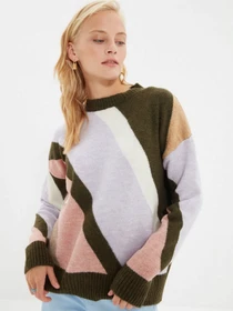 Свитры и кардиганы Trendyol модель TWOAW22KZ1470/Zumrut Yesili Фото