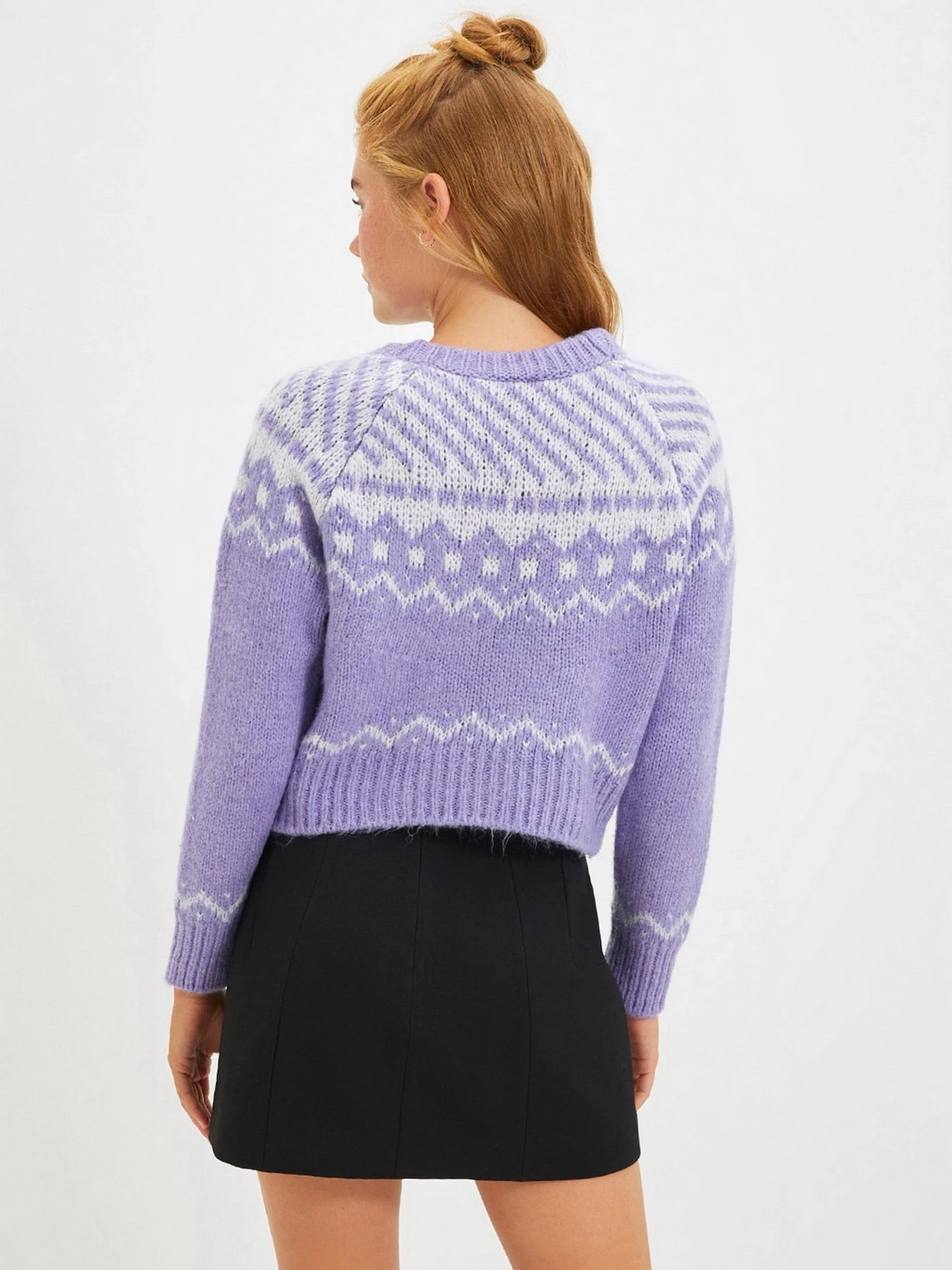 Светри та кардигани Trendyol модель TWOAW22KZ1536/Lila Светри та кардигани Trendyol модель TWOAW22KZ1536/Lila Фото