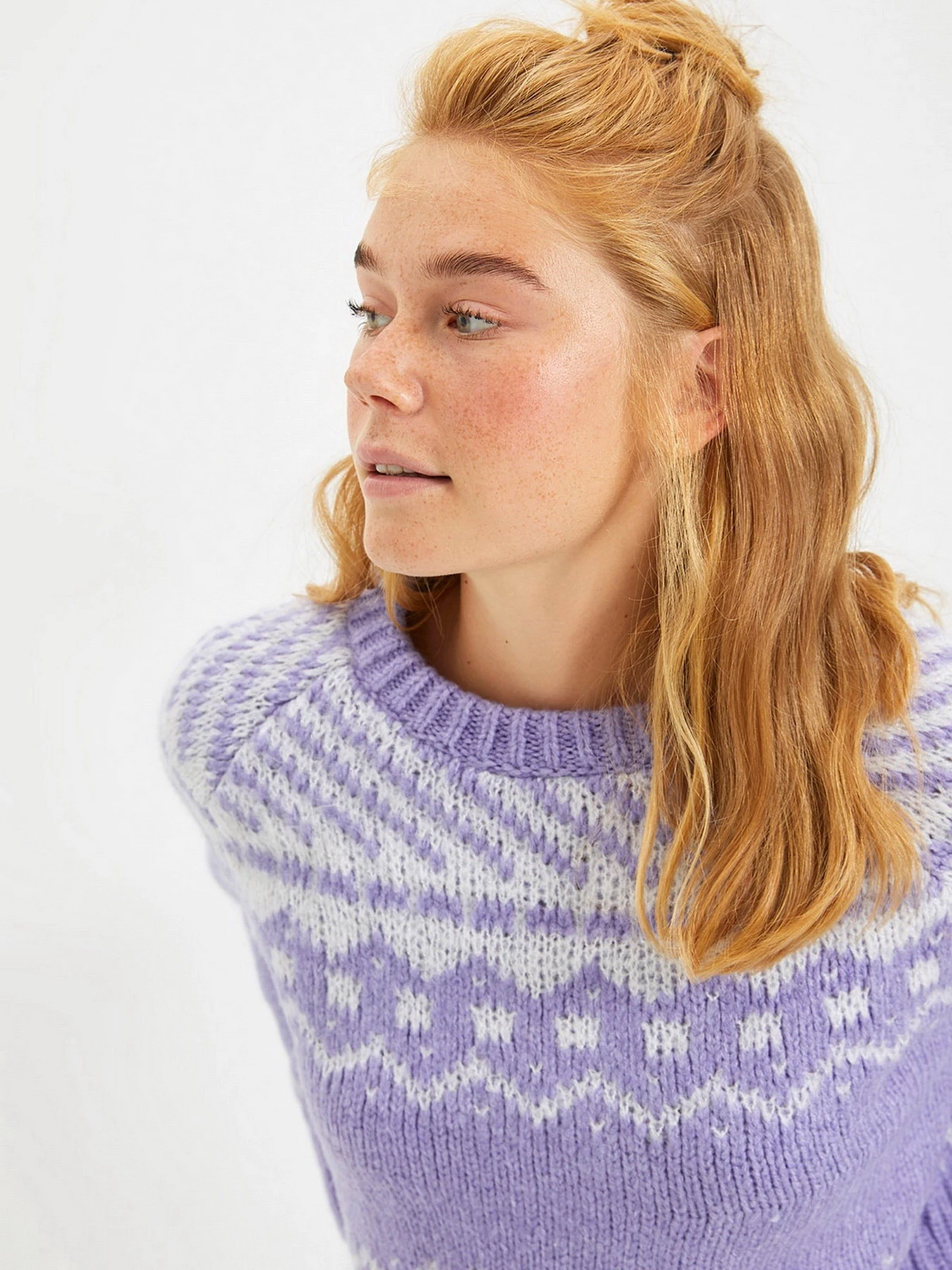 Светри та кардигани Trendyol модель TWOAW22KZ1536/Lila Светри та кардигани Trendyol модель TWOAW22KZ1536/Lila Фото