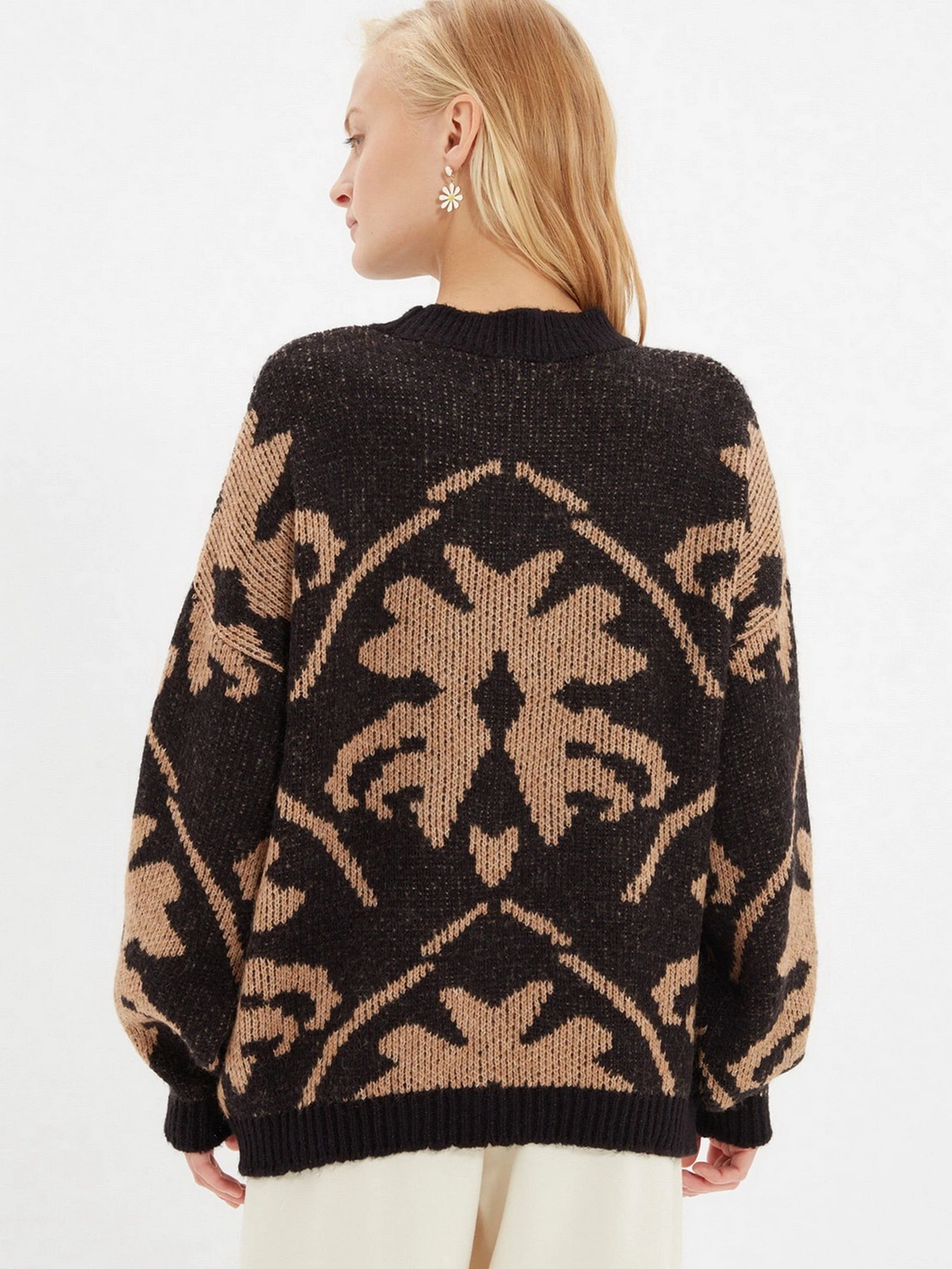Свитры и кардиганы Trendyol модель TWOAW22KZ1661/Lacivert Свитры и кардиганы Trendyol модель TWOAW22KZ1661/Lacivert Фото