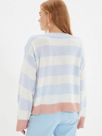 Свитры и кардиганы Trendyol модель TWOAW22KZ1706/Acik Mavi Фото