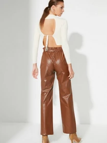 Штани Trendyol модель TWOAW22PL0008/Camel Фото