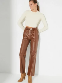 Штани Trendyol модель TWOAW22PL0008/Camel Фото