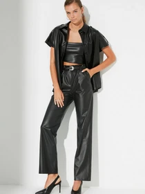 Штани Trendyol модель TWOAW22PL0008/Siyah Фото