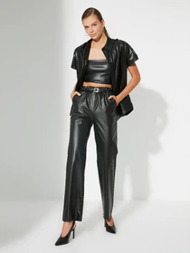 Штани Trendyol модель TWOAW22PL0008/Siyah Фото