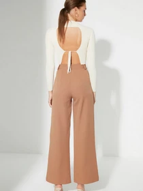 Штани Trendyol модель TWOAW22PL0154/Kahverengi Фото