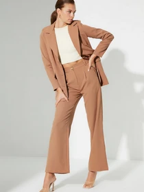 Штани Trendyol модель TWOAW22PL0154/Kahverengi Фото