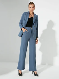 Штани Trendyol модель TWOAW22PL0167/Mavi Фото