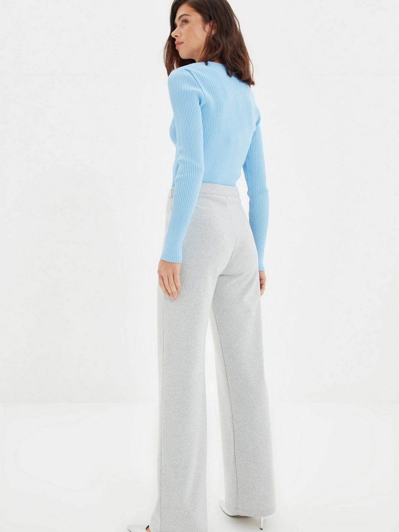 Штани Trendyol модель TWOAW22PL0176/Gri Фото