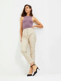 Штани Trendyol модель TWOAW22PL0180/Bej Фото