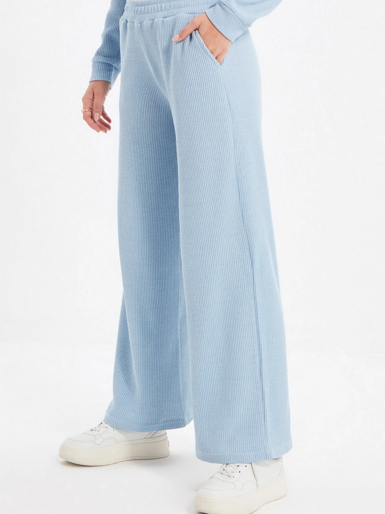 Штани Trendyol модель TWOAW22PL0453/Acik Mavi Штани Trendyol модель TWOAW22PL0453/Acik Mavi Фото